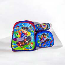Mochila Infantil 3 en 1 con Divertidos Estampados , MODELO ALEATORIO - Niño - Ver 2