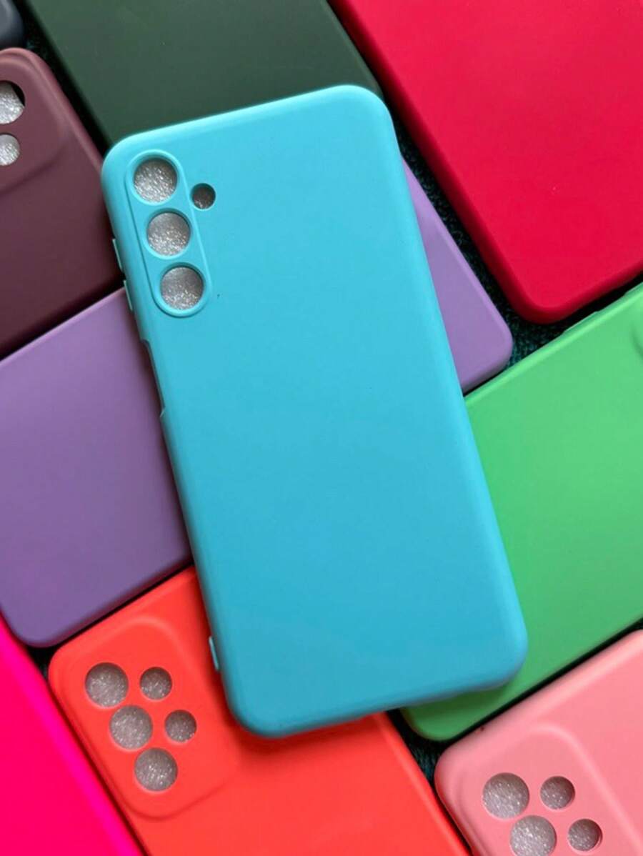 Velvet Silicone Case Cover For K40S/K50S/K41S/K51S/K52/K61/K62/K22 - Azul - Ver 1