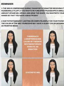 24'' Straight Long Black Synthetic Fiber Hairpiece With Free-style Synthetic Lace Front Wig Cap, Suitable For Daily Wear - Black - View 11