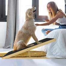 YUENFONG Rampe pour Chien Escalier pour Chien Voiture Pliable de 100 cm de Long pour Chats Grands et Petits Chiens, réglable en Hauteur, antidérapant jusqu'à 100 kg, Plate-Forme d'atterrissage parfaitement connectée