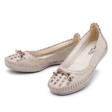 Women's Casual Elegant Flats Comfortable Soft Insole - 白色 - 查看 3