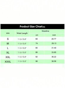 1pc Women's Waist Trainer, Waist Trimmer Belt, Sauna Sweat Waist Cincher, Sports Fitness Waist Trainer, Waist Cincher, Waist Slimming Belt, Abdominal Trainer - Black - View 6