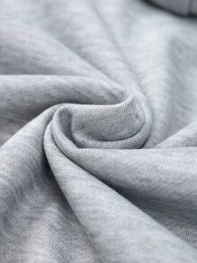 Áo hoodie tay dài dáng ôm nhẹ có túi dành cho nam, họa tiết in, áo khoác thể thao thường ngày cho mùa xuân/thu, thích hợp làm quà tặng cho chồng/bạn trai, mặc khi đi dạo phố, đi làm, hoạt động ngoài trời, ngày lễ - Màu Xám nhạt - Xem 7