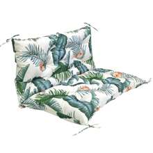 Coussin de banc imperméable, coussin d'assise et coussin de dossier, coussin pour banc, banc de jardin, meubles de jardin, balançoires de porche