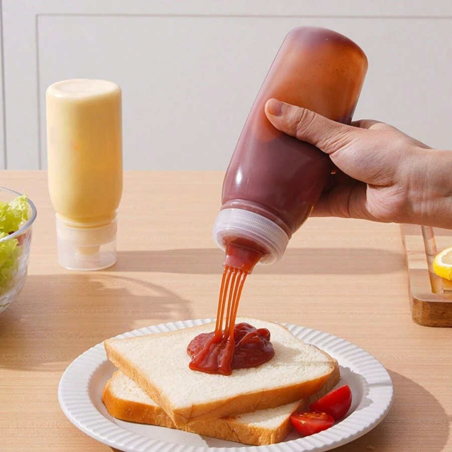 Five Hole Squeeze Bottle Sauce Bottle Tomato Sauce Salad Dressing