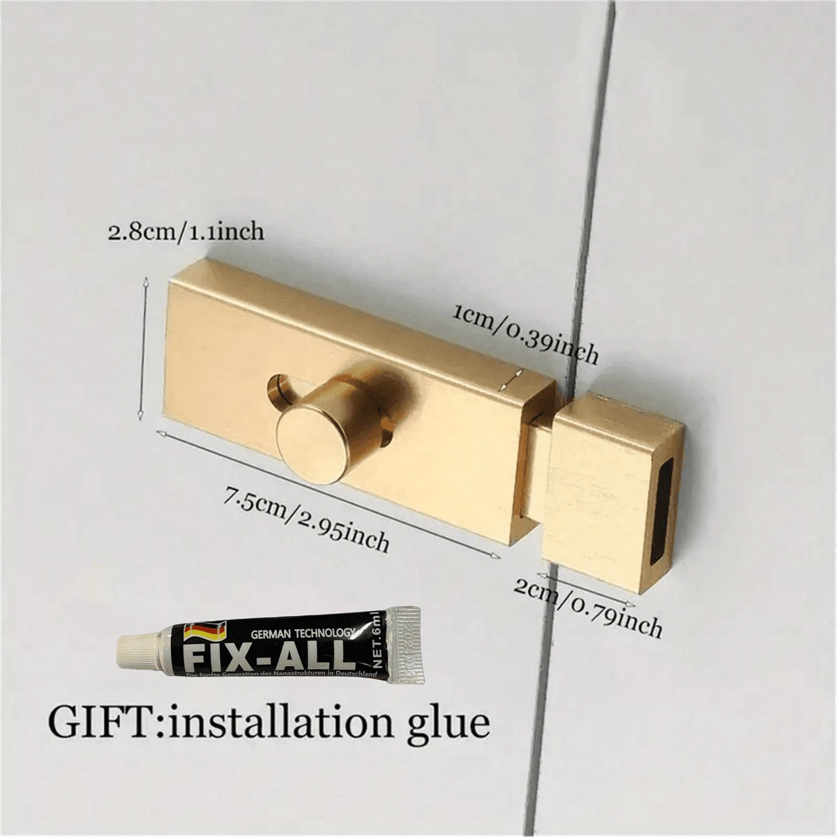 Imagen De Una Cerradura Electrónica Instalada En La Puerta De Una