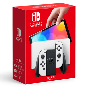 Nintendo Switch OLED Model, Japan Version, Handheld Gaming Console, Family Friendly, Party Entertainment, Leisure & Recreation (White)