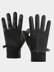 Waterproof Touchscreen Anti-Slip Thermal Gloves, Suitable For Men & Women For Cycling, Hiking, Running In Cold Weather,Winter Hand Warmers
