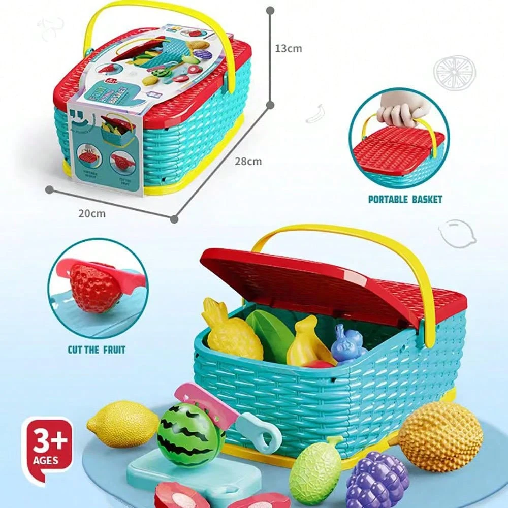 Kids Play Picnic Basket