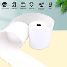热敏收据纸卷，57x40mm（2 1/4''x32ft）PAPRMA POS 纸收银机纸卷，适用于方形终端信用卡机 Verifone VX510 VX570 FD50 T4220 的热敏纸，学校用品，返校