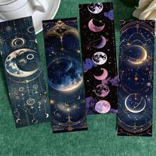 30 piezas/paquete Marcapáginas con tema de planeta universo y luna - 30 estilos surtidos de marcadores de página para manualidades DIY, lectura y scrapbooking - regalo perfecto para amantes de los libros, estudiantes y maestros - Multicolor - Ver 4