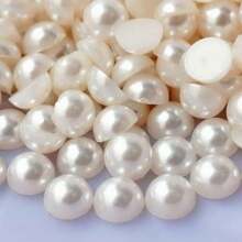Mix Sizes 2-10mm 1100pcs 20g AB Muti-Colors Imitation Half Round Pearl Flat Back ABS Plastic Bead For Nail Art DIY Jewelry Craft