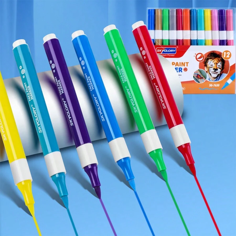 Washable Body Painting Markers For Halloween