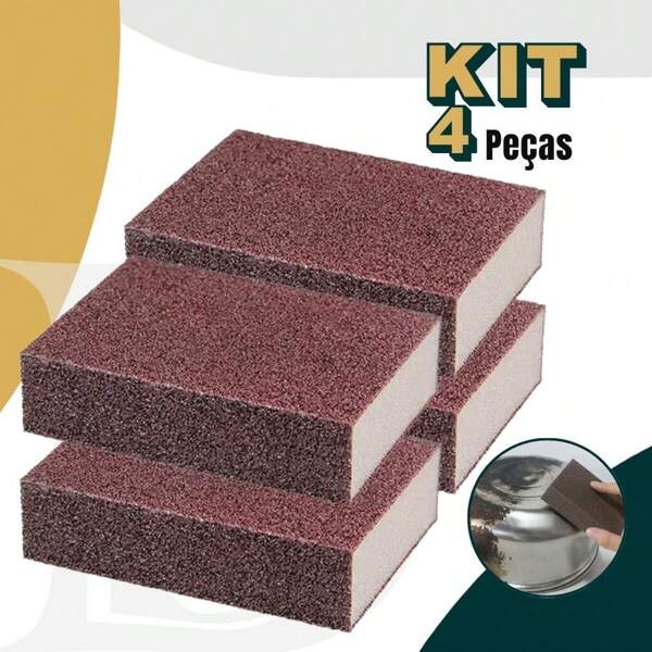 Kit de Esponja Mágica para Limpeza de Fornos, Panelas de Aço Inoxidável e Removedor de Ferrugem Multiuso, Cozinha, Banheiro, Casa, Fornecedores Domésticos