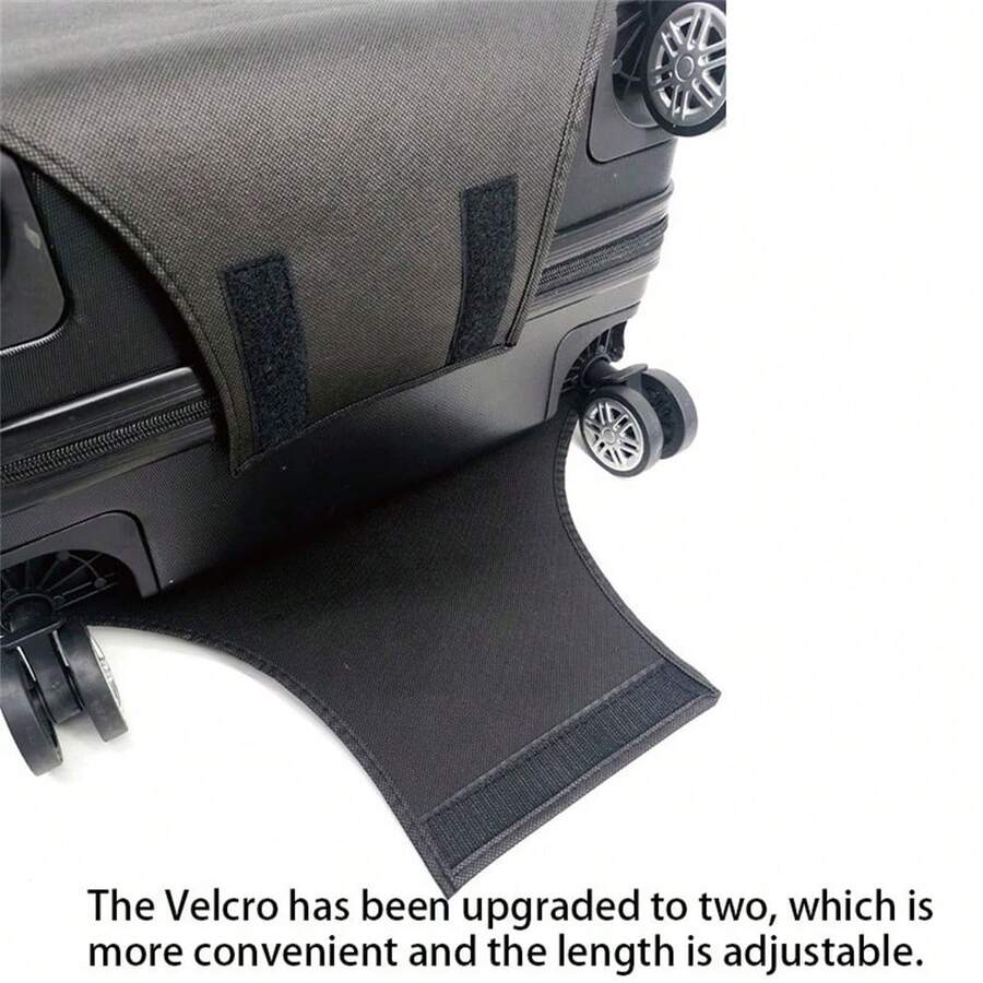 1pc Adjustable Luggage Protective Cover, Waterproof AntiDust Suitcase