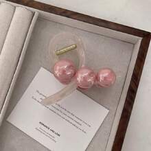 1 件优雅精致的人造珍珠发夹，中号，发夹发型配件，适合女士配饰 - 彩色 - 查看 9