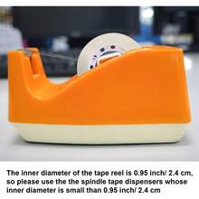 6 piezas/10 piezas Paquete de cinta adhesiva transparente pequeña para útiles escolares, manualidades y oficina, 18mm de ancho - Multicolor - Ver 3