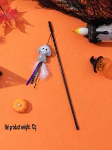 1 búp bê mèo Halloween Teaser, loạt chuông lông vũ hoạt hình, búp bê mèo Halloween mới - Nhiều màu - Xem 10