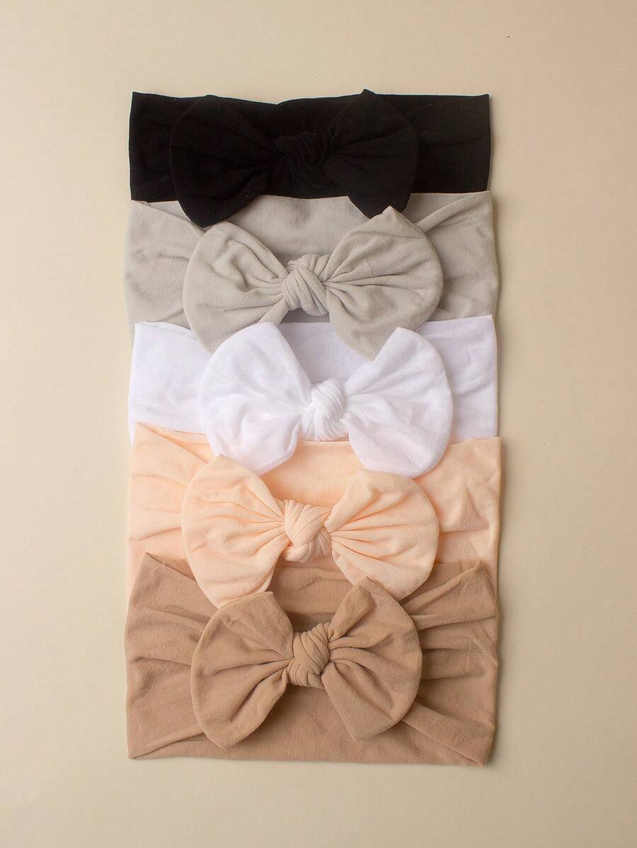 5 peças de decoração de laço de bebê faixa de cabelo amor dia dos namorados