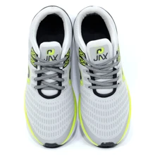 Men's Gym Shoes For Walking, Comfortable And Sporty, New Release - 灰/綠 - 查看 3