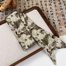 1pc Elegant Retro Chinese Style Turmeric Color Hair Band For Women, Daily Wear - Multicolor - View 15