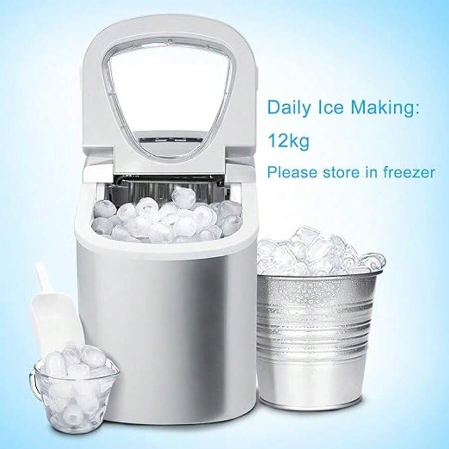 SMAD Smad Ice Maker Machine, Ice Cube Maker Counter Top Ready In 68