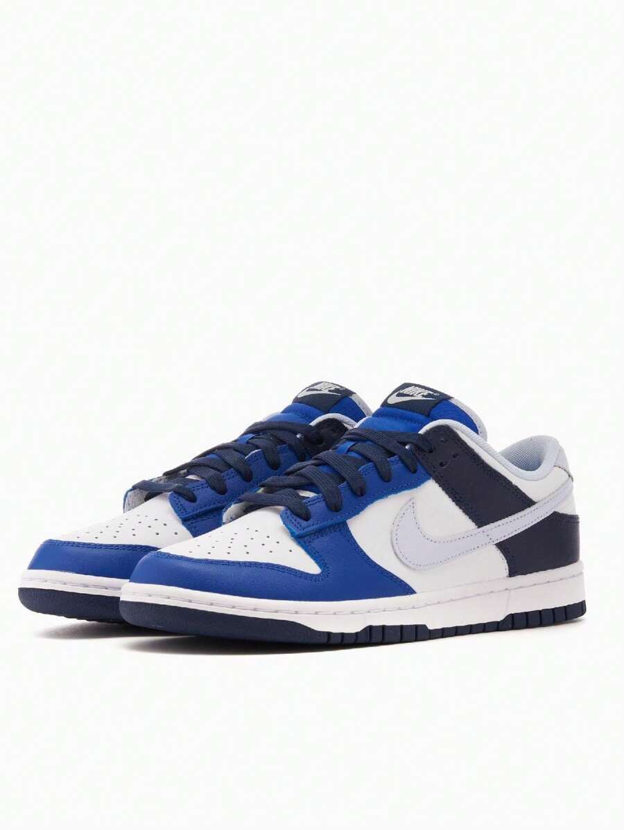 Nike Dunk Low Game Royal Midnight Navy FQ8826-100 Men's Fashion Sneaker New - 藍色 - 查看 1