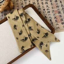 1pc Elegant Retro Chinese Style Turmeric Color Hair Band For Women, Daily Wear - Multicolor - View 8