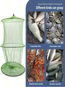 3 件装户外钓鱼防尘鱼护理袋，适用于船钓和海钓，防止鱼丢失 - 彩色 - 查看 3