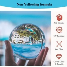 16OZ(8oz A+8oz B)/32OZ(16oz A+16oz B) Crystal Clear Epoxy Resin Set Casting And Coating For Table Tops, Art Casting Resin, Jewelry Projects, DIY Tumbler Crafts, Molds, Art Pieces, Easy Mix 1:1 Ratio(8oz A+8oz B)