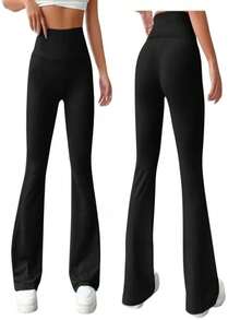 Women's Suplex Flare Leggings - màu đen - Xem 2