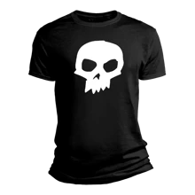 Playera cráneo calavera sid toy algodón - Negro - Ver 1