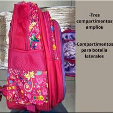 Mochila Infantil 3 en 1 con Divertidos Estampados , MODELO ALEATORIO - Niña - Ver 5
