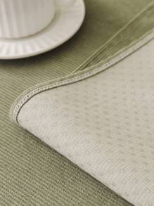 1 件多功能沙发垫套，现代简约雪尼尔防滑防水沙发座垫，防尘，可洗，不褪色，宠物友好，适用于卧室、办公室、客厅、L 形沙发 - 綠色 - 查看 12