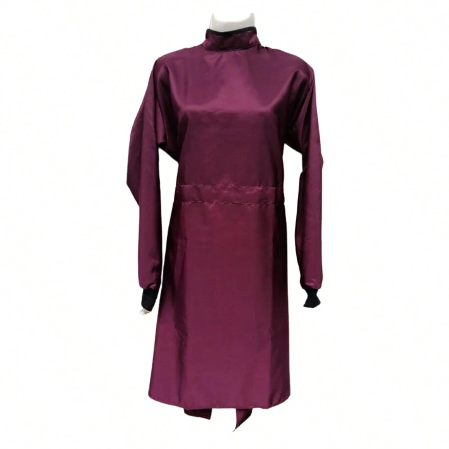 Surgical Uniform Anti-Fluid Repellent Gown - 紫紅色 - 查看 1