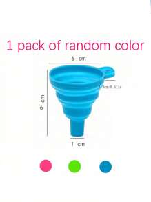 4PCS Silicone Folding Telescopic Long Neck Funnel Creative Household Liquid Dispensing Mini Kitchen Tools