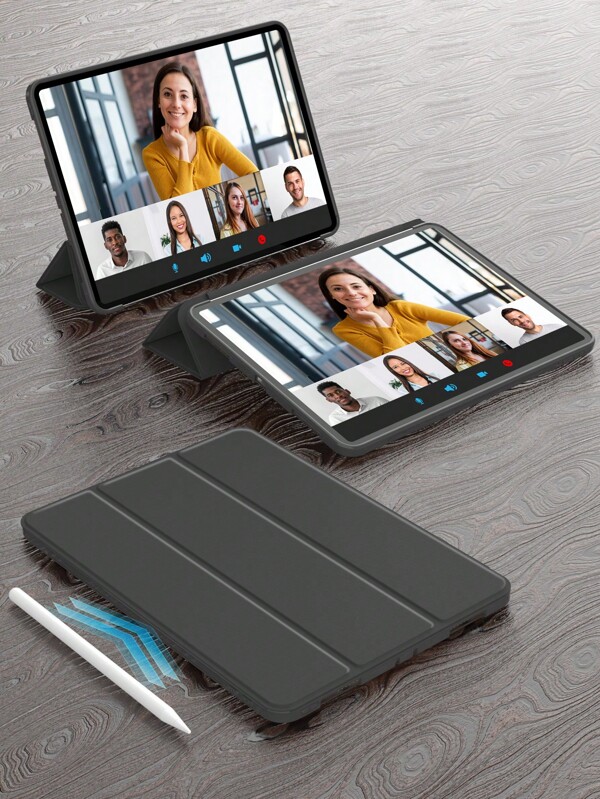1PC Tablet Protective Case Compatible With Ipad Soft Anti-Fall Protection, Ultra-Thin/Smart Stand/Auto-Wake Compatible With Ipad 9.7/10.2/10.9/11/12.9, 10th Gen, Air 11, Air4/5/6