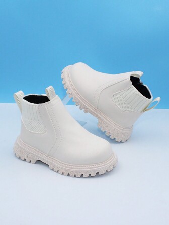 幼儿靴子靴子，全新软底，防滑，皮革，防水，易清洁，1-5 岁