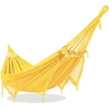 well you want me Pernambucana Rest Double Reinforced Colors Sleeping Hammock - Màu vàng - Xem 1