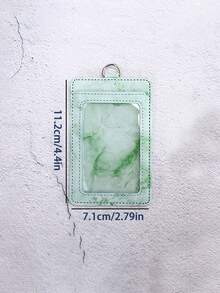 1 件工作徽章工作银行工作 ID 徽章 ID 皮革夹工厂卡夹工人学生卡时尚 ID 徽章夹挂绳带 ID 夹卡夹挂绳卡片挂绳挂绳卡片夹名片盒名片夹女士礼物 - 彩色 - 查看 2