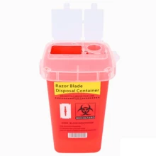 CONTENEDOR DESECHOS Q-115 - Rojo - Ver 4