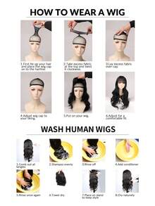 Body Wave Lace Front Wigs Human Hair 13x4 HD Transparent Lace Frontal Wig Pre Plucked With Baby Hair 180% Density Brazilian Wigs For Black Women Natural Color