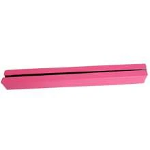 Zusammenklappbarer Schwebebalken, 210 cm, Heimfitnessgerät, Gymnastik-Rutschbasis mit massivem Kiefernholz, PU-Leder, geeignet für Kinder/Erwachsene