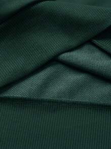 Sweat-shirt à capuche à manches longues, coupe régulière et léger pour homme, avec poches, imprimé graphique, vêtement de sport casual pour le printemps/automne. Convient comme cadeau pour le mari/petit-ami, à porter pour la rue, les trajets, les activités de plein air, les vacances - Vert sapin - Voir 6