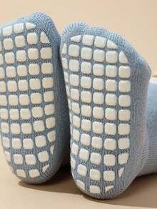 3 双卡通防滑中筒袜，适合幼儿，四季皆宜 - 彩色 - 查看 4