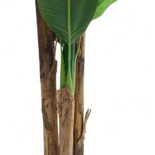 LIVINGANDHOME Living And Home 180cm Artificial Plant Fake Banana Tree In Pot - 180cm H  Green - View 8