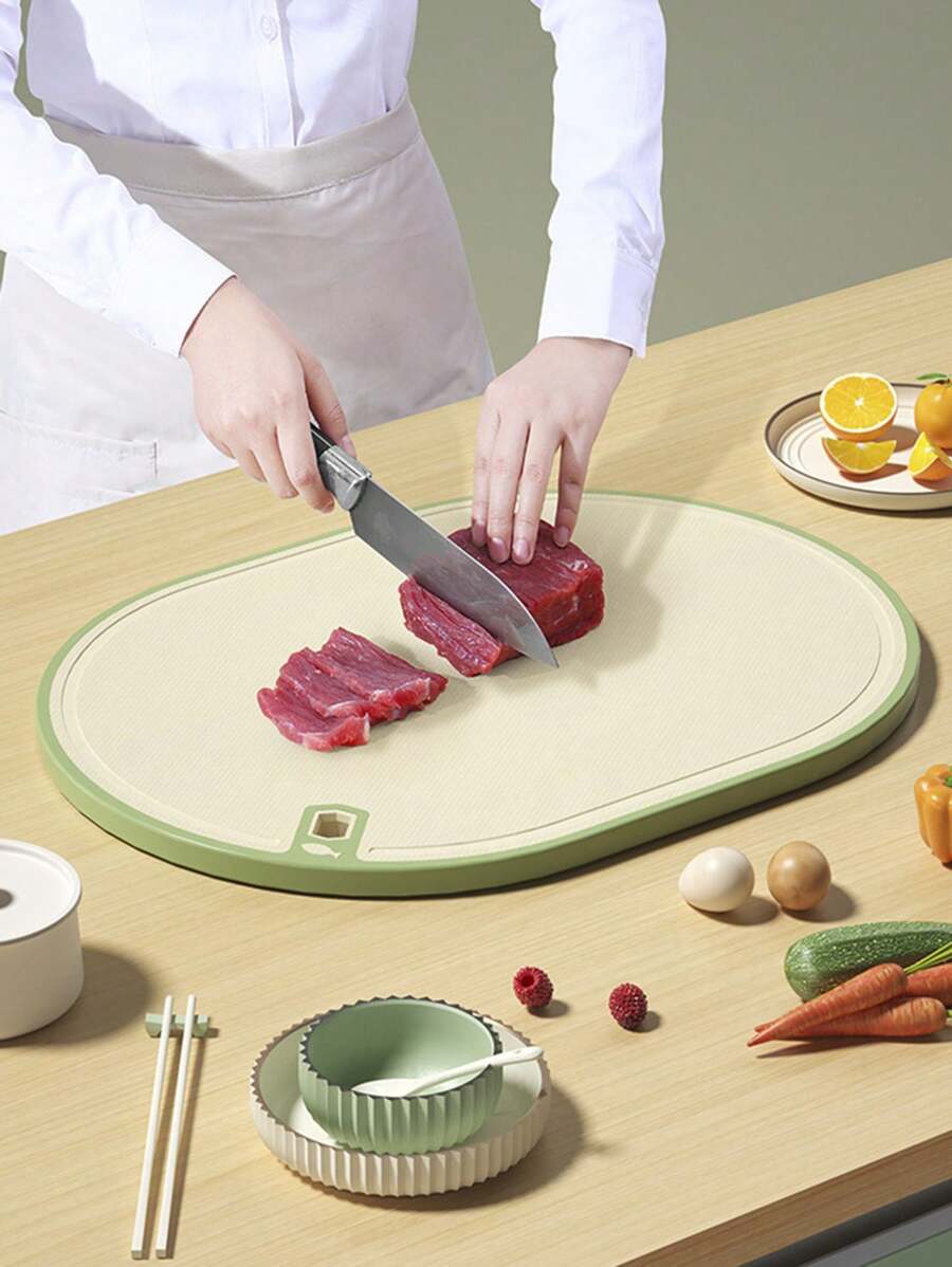 1 件装抗菌防霉切菜板，厨房切菜板，适用于水果和蔬菜， - 彩色 - 查看 1