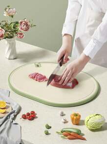 1 件装抗菌防霉切菜板，厨房切菜板，适用于水果和蔬菜， - 彩色 - 查看 6
