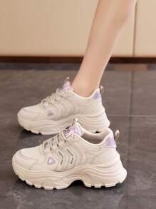 Giày thể thao giản dị thời trang đa năng mới dành cho nữ, phong cách tối giản thanh lịch cổ điển hợp thời trang, thích hợp cho hoạt động ngoài trời, đi bộ đường dài, chạy bộ, giày thể thao giản dị nhẹ chống trượt thoải mái, đơn giản, phong cách - Xám - Xem 12