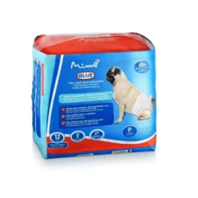 Pet Hygienic Diaper P Dog Cio Blue Mimo 12 Units - 女P - 查看 2